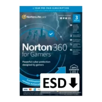 Norton 360 for Gamers 1 användare ESD
