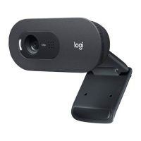 Logitech C505 HD Webbkamera Svart