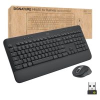 Logitech Signature MK650 Graphite, tangentbordspaket, gråsvart