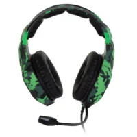 surefire skirmish gaming headset, green/black