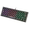 GEAR4U Mini Gaming Tangentbord 60% svart