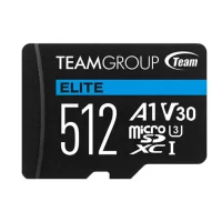 Flash-minneskort 512 GB - TeamGroup Elite A1 V30 Micro SDXC
