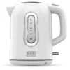Vattenkokare Black & Decker 1,7 Liter, Vit